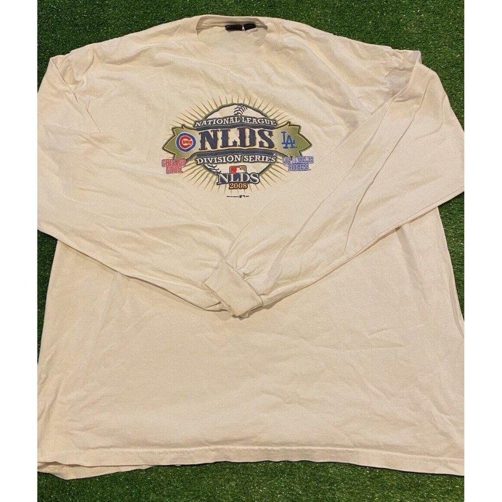 Vintage Los Angeles dodgers shirt extra large long sleeve white mens Y2K retro